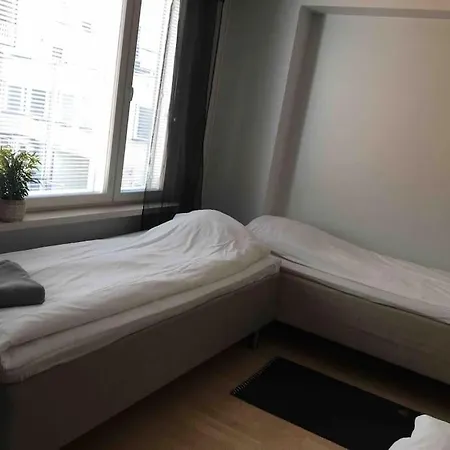 Saunallinen Kolmio Tampereen Ydinkeskustassa * タンペレ